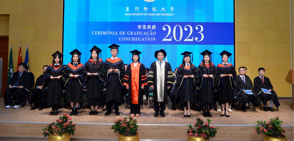 the graduation ceremony of the faculty of law of m.u.s.t. 2023